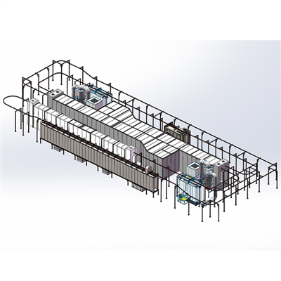 مبيعات خط الطلاء الأوتوماتي